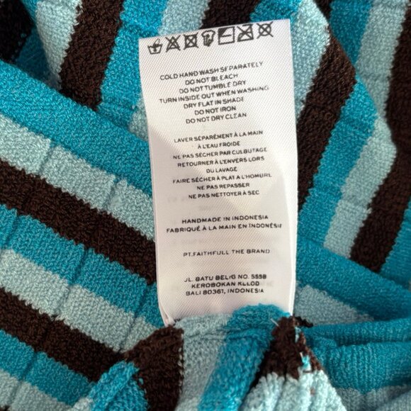 Faithfull The Brand Naja Ribbed Knit Mini Skirt - Size 4 - NWT - Picture 6 of 6